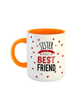 ARTBUG - Orange Sister Is The Perfect Best Friend Ceramic Coffee Mug