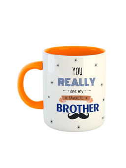 ARTBUG - Orange You Really Are My Favourite Brother Ceramic Coffee Mug