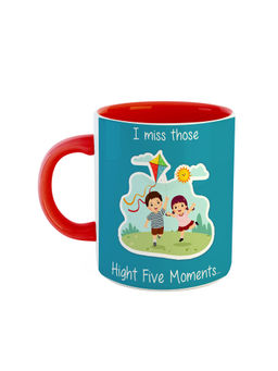 ARTBUG - Red I Miss Those Hight Five Moments Printed Coffee Mug