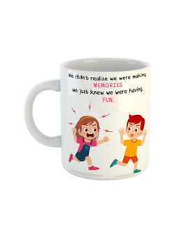 ARTBUG - White We Didn't Realize We Were Making Memories Ceramic Mug