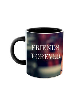 ARTBUG - Black Friends Forever Printed Ceramic Coffee Mug