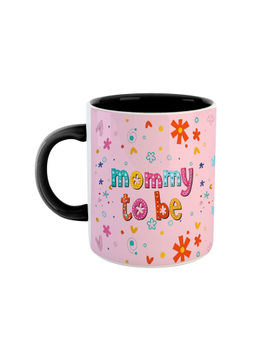 ARTBUG - Black Mommy To Be Coffee Mug Gift For Pregnant Women