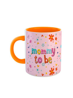 ARTBUG - Orange Mommy To Be Coffee Mug Gift For Pregnant Women
