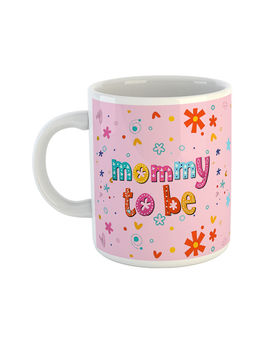 ARTBUG - White Mommy To Be Coffee Mug Gift For Pregnant Women