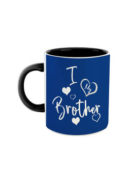 ARTBUG - Black I Love My Brother Special Coffee Mug