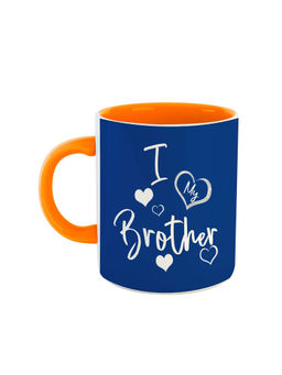 ARTBUG - Orange I Love My Brother Special Coffee Mug