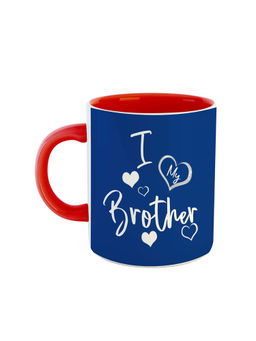 ARTBUG - Red I Love My Brother Special Coffee Mug