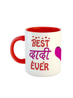 ARTBUG - Red Best Dadi Ever Ceramic Coffee Mug