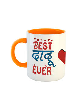 ARTBUG - Orange Best Dadu Ever Ceramic Coffee Mug