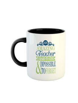 ARTBUG - Black Amazing Teacher Is Hard To Find And Impossible To Forget Coffee Mug