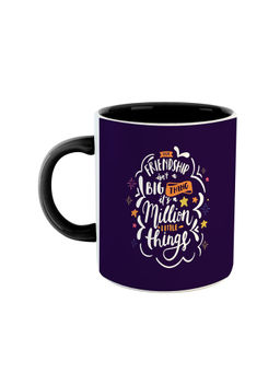 ARTBUG - Black Friendship Isn't A Big Thing Its Million Little Things Ceramic Coffee Mug