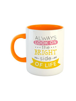 ARTBUG - Orange Always Look On The Bright Side Of Life Coffee Mug