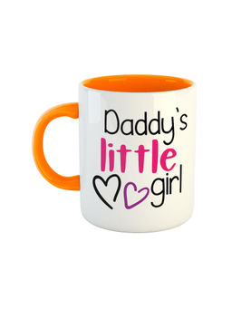 ARTBUG - Orange Daddys Little Girl Coffee Mug