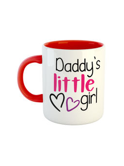 ARTBUG - Red Daddys Little Girl Coffee Mug