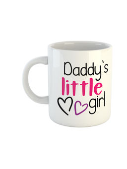 ARTBUG - White Daddys Little Girl Coffee Mug