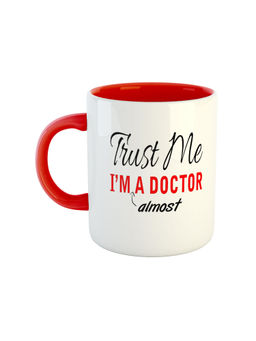 ARTBUG - Red Trust Me I'M A Doctor Almost Coffee Mug