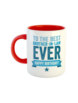ARTBUG - Red To The Best Brother In Law Ever Happy Birthday Coffee Mug