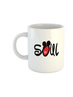 ARTBUG - White Soul Printed Coffee Mug