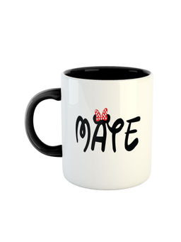 ARTBUG - Black Mate Printed Coffee Mug