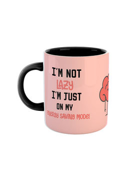 ARTBUG - Black I'M Not Lazy I'M Just On My Energy Saving Mode Coffee Mug