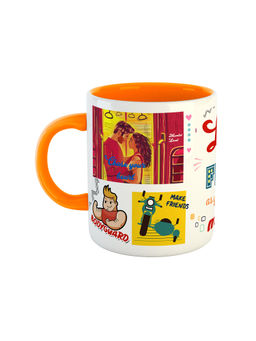 ARTBUG - Orange Life Is As Filmy As You Make It Coffee Mug