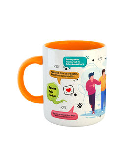 ARTBUG - Orange 3 Idiots Movie Funny Quotes And Dialogues Printed Coffee Mug