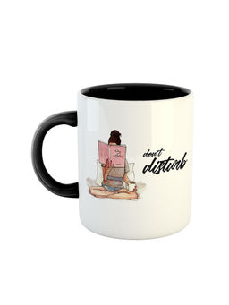 ARTBUG - Black Don't Disturb Printed Coffee Mug
