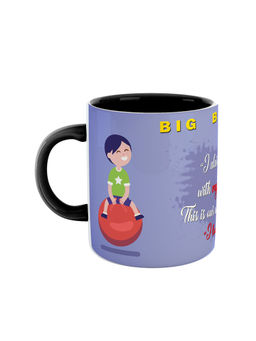 ARTBUG - Black Big Brother Printed Ceramic Coffee Mug