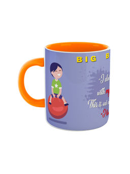 ARTBUG - Orange Big Brother Printed Ceramic Coffee Mug