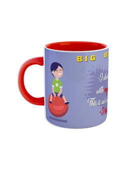 ARTBUG - Red Big Brother Printed Ceramic Coffee Mug