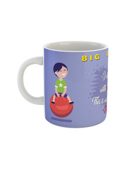 ARTBUG - White Big Brother Printed Ceramic Coffee Mug