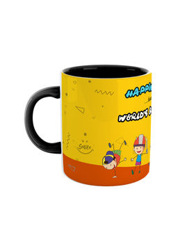 ARTBUG - Black Happiness Is Having The Worlds Best Friends Coffee Mug