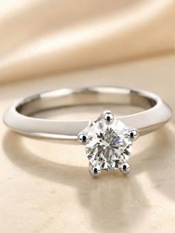 OOMPH - Silver Anti Tarnish Cubic Zirconia Ring