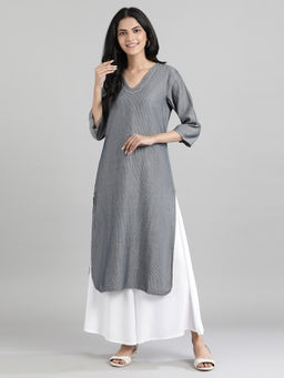 Aurelia - Blue Solid Tunic