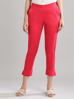 Aurelia - Pink Solid Trouser