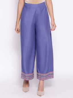 W - Colony Blue Parallel Pants