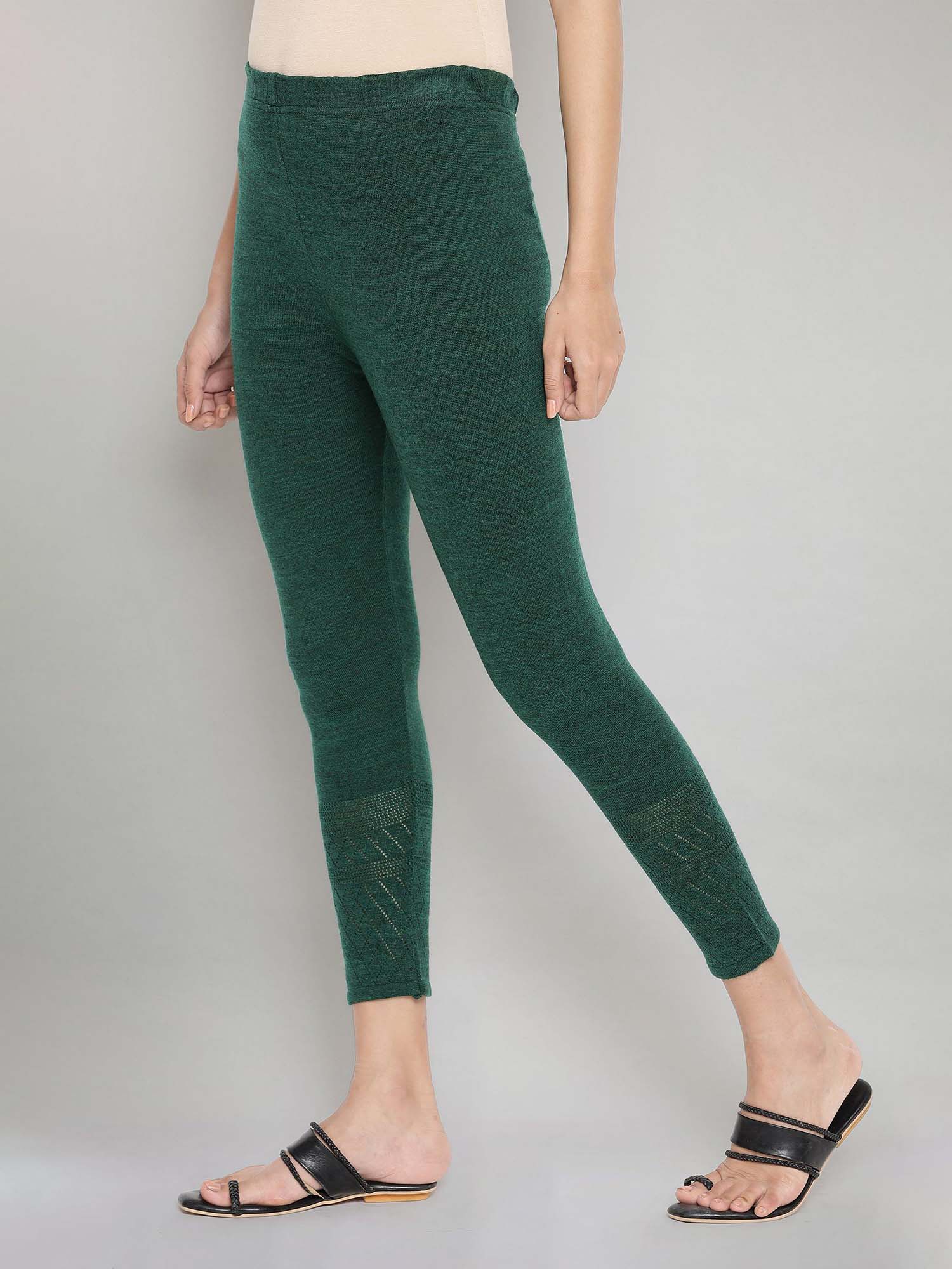 Buy Aurelia Green Winter Tights Online 