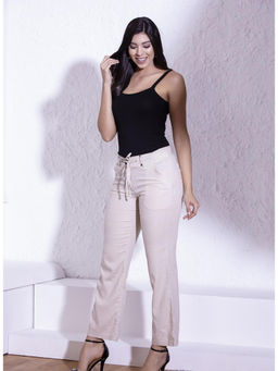 Lakshita - Natural White Linen Pant