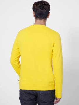 Jack u0026 Jones Sweatshirts : Buy Jack u0026 Jones Men Solid Yellow Sweatshirt  Online | Nykaa Fashion