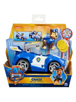 Paw Patrol - Chases Deluxe Movie Transforming Toy Car with Action Figure