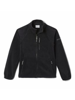 Columbia - Youth Black Unisex Fast Trek Iii Fleece Hikking-Trekking Jacket