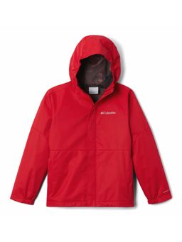 Columbia - Youth Red Boys Hikebound Rain Hikking-Trekking Jacket