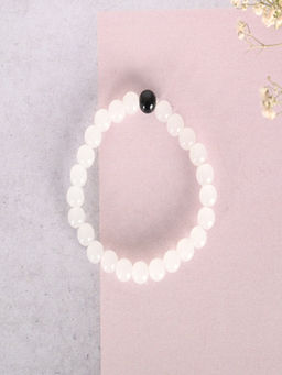NVR - Unisex Multi-Colour Marble Crystal Elasticated Bracelet