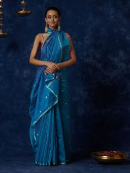 Fabindia - Cotton Silk Woven Chanderi Sari