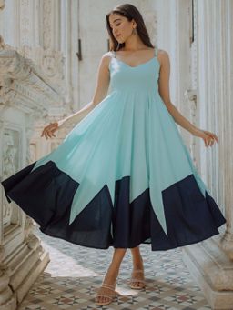 Okhai - The Heavens Pure Cotton Double Layered Sling Dress