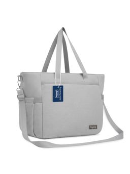 Hopop - Baby Tote Diaper Bag for Moms, Waterproof Maternity Backpack - Grey