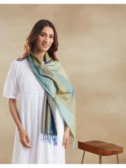 Fabindia - Women Green Silk Stole
