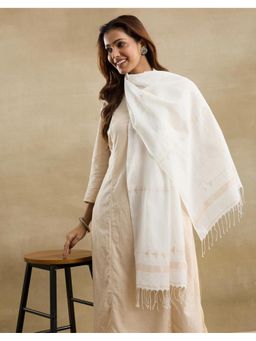 Fabindia - Natural Cotton Jamdani Stole