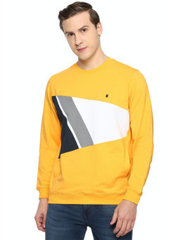 Louis Philippe - Yellow Sweatshirt