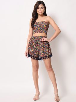 Trend Arrest - Multi Floral Printed Co-Ord (Set of 2)